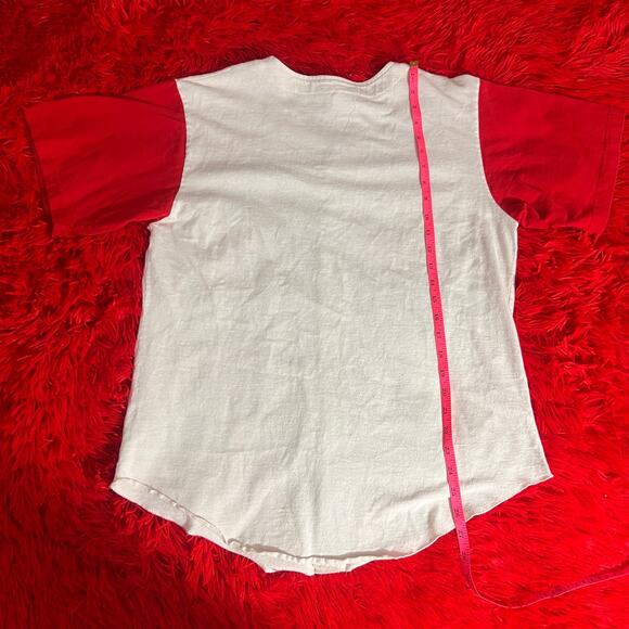 Vintage 1990s Betty Boop All Stars Baseball Freeze Button Up Jersey Large - Picture 3 of 4